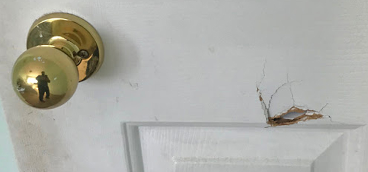 interior door hole repair Indio